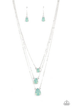 Load image into Gallery viewer, Dewy Drizzle Green Necklace
