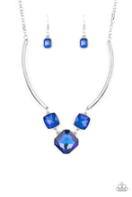 Load image into Gallery viewer, Divine Iridescence Blue Necklace
