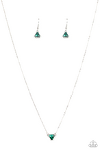 Load image into Gallery viewer, Downright Dainty Green Necklace
