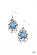 Load image into Gallery viewer, Dream Staycation Blue Earrings
