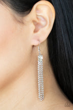 Load image into Gallery viewer, Drop-Dead Dainty White Earrings
