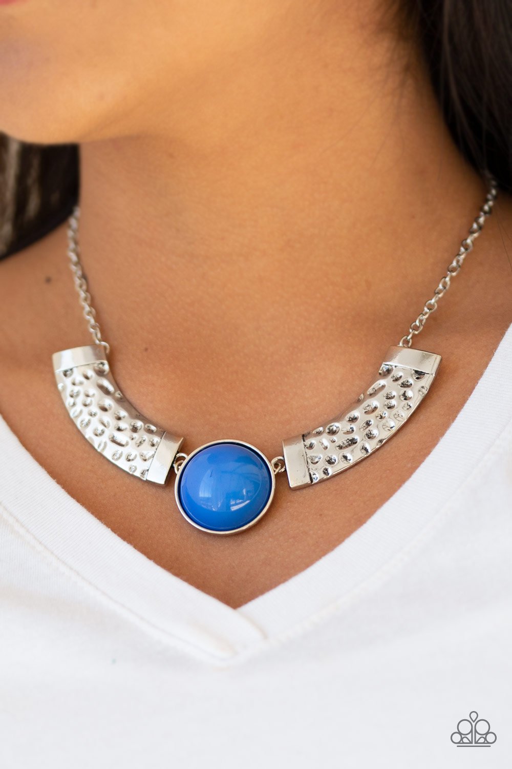 Egyptian Spell Blue Necklace