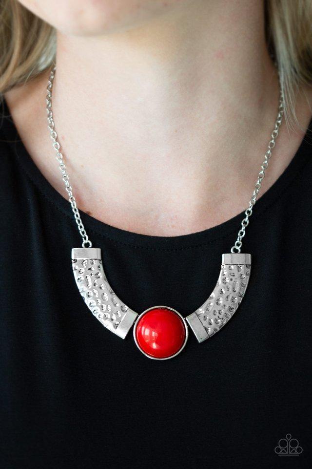 Egyptian Spell Red Necklace