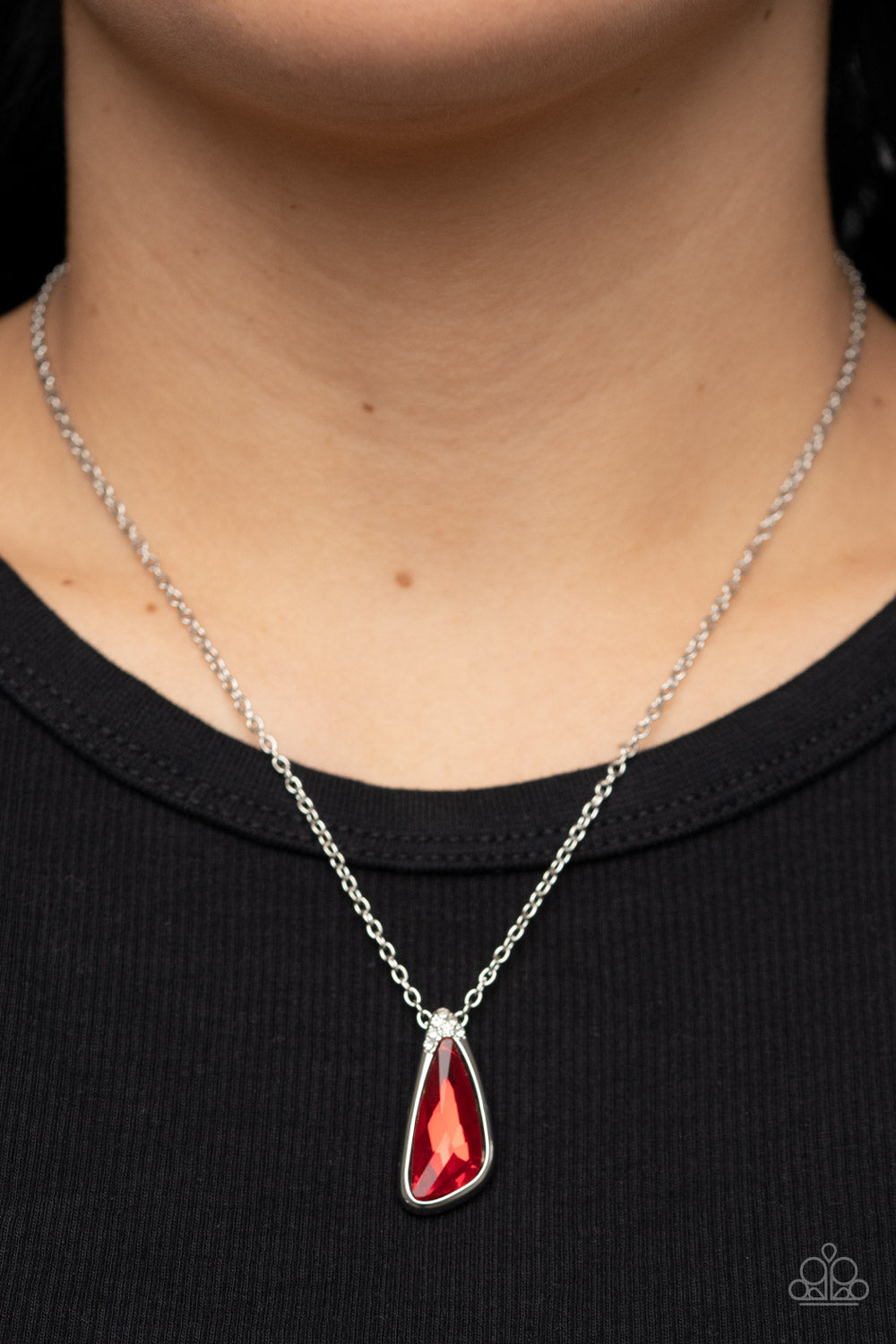 Envious Extravagance Red Necklace