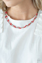 Load image into Gallery viewer, Explore Every Angle Red Necklace
