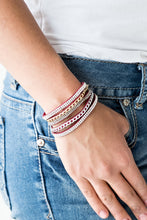 Load image into Gallery viewer, Fashion Fiend Red Urban Wrap Bracelet
