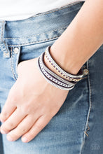 Load image into Gallery viewer, Fashion Fiend Purple Urban Wrap Bracelet
