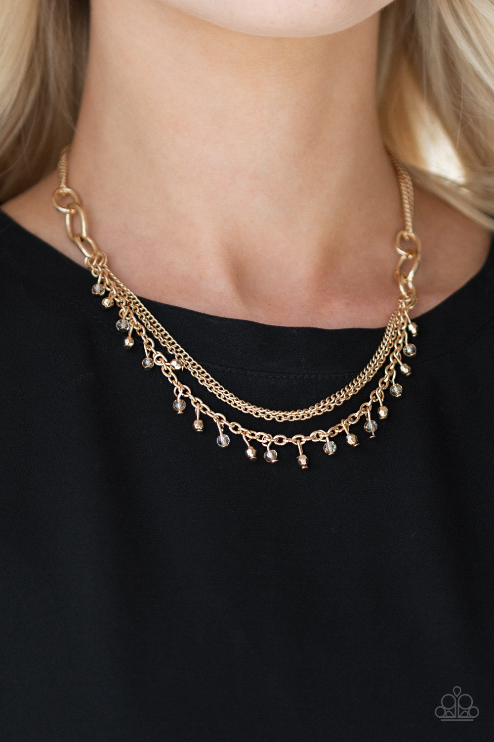 Financially Fabulous Gold Necklace