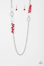 Load image into Gallery viewer, Flirty Foxtrot Red Necklace
