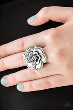 Load image into Gallery viewer, Flowerbed and Breakfast Silver Ring
