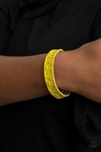 Load image into Gallery viewer, Follow The Wildflowers Yellow Urban Wrap Bracelet
