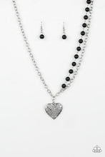 Load image into Gallery viewer, Forever in My Heart Black Necklace
