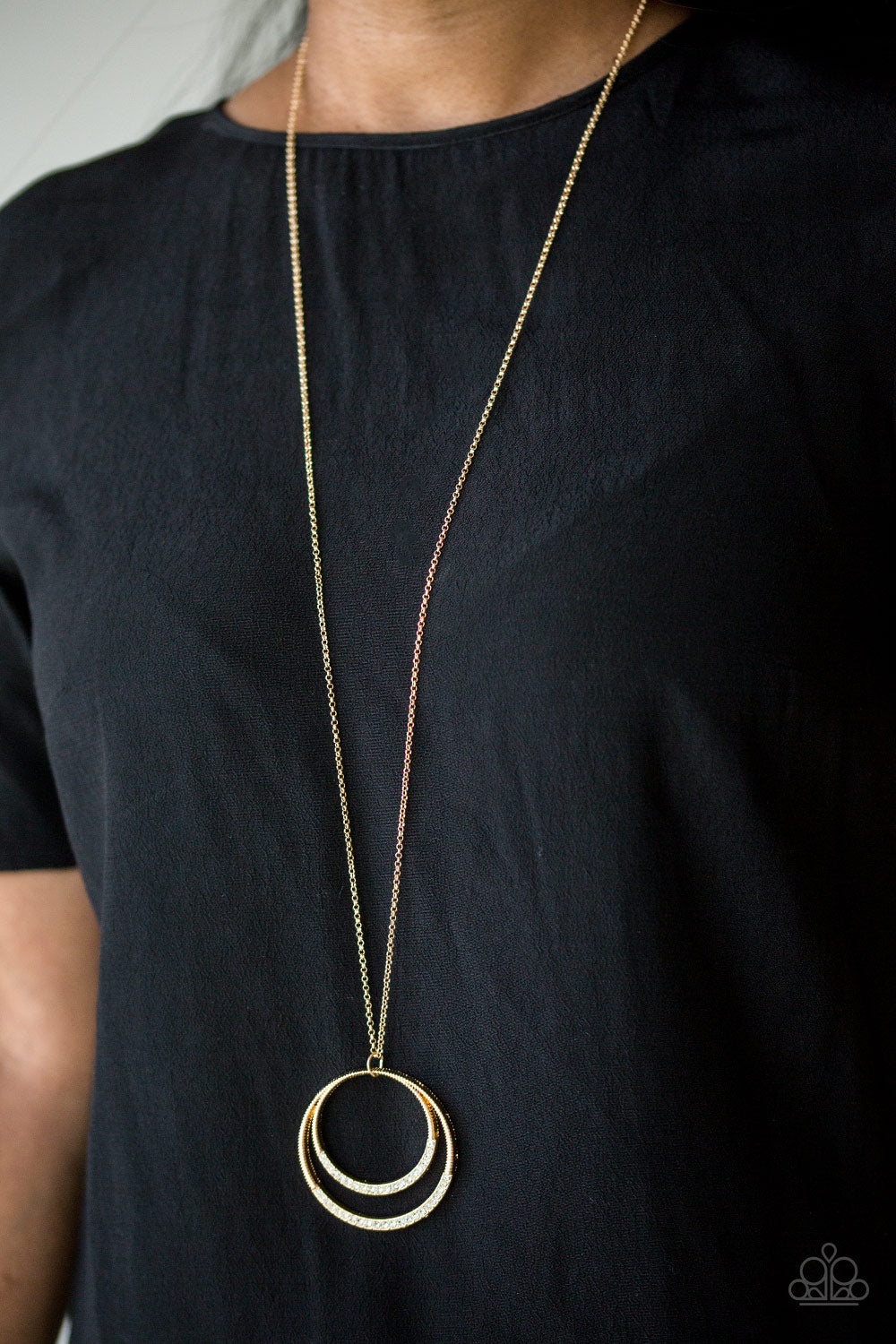 Front and EpicCenter Gold Necklace