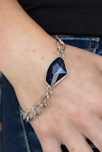 Load image into Gallery viewer, Galactic Grunge Blue Bracelet
