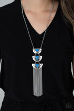 Load image into Gallery viewer, Gallery Expo Blue Necklace
