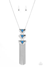 Load image into Gallery viewer, Gallery Expo Blue Necklace

