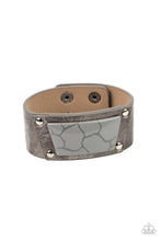 Load image into Gallery viewer, Geo Glamper Silver Urban Wrap Bracelet
