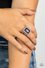 Load image into Gallery viewer, Glamorously Glitzy Purple Ring
