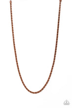Load image into Gallery viewer, Go Down Fighting Copper Urban Necklace
