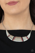 Load image into Gallery viewer, Going Through Phases Red Necklace

