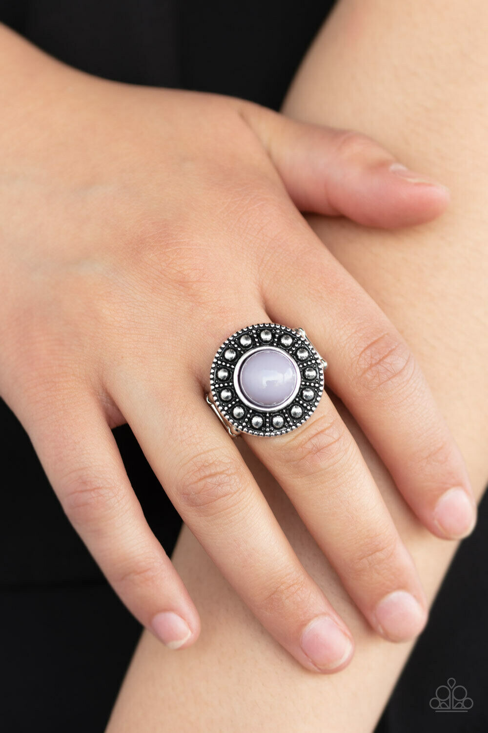 Treasure Chest Shimmer Gray Ring