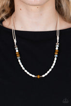 Load image into Gallery viewer, Groundbreaking Glamour Brown Urban Necklace
