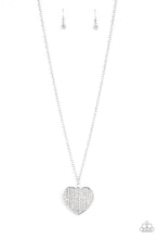 Load image into Gallery viewer, Have To Learn The Heart Way White Necklace
