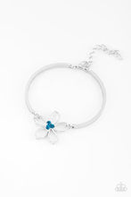 Load image into Gallery viewer, Hibiscus Hipster Blue Bracelet
