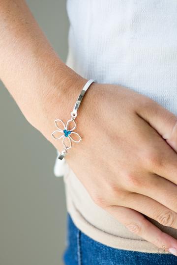 Hibiscus Hipster Blue Bracelet