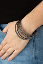 Load image into Gallery viewer, How Do You Stack Up? Black Bracelet
