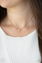 Load image into Gallery viewer, Humble Heart Rose Gold Choker Necklace
