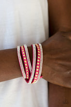 Load image into Gallery viewer, I Bold You So! Pink Urban Wrap Bracelet
