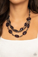 Load image into Gallery viewer, I Need a Glow-cation Black Necklace
