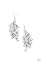 Load image into Gallery viewer, Ice Garden Gala White Earrings
