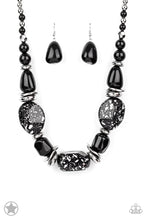Load image into Gallery viewer, In Good Glazes Black Necklace
