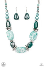 Load image into Gallery viewer, In Good Glazes Blue Necklace

