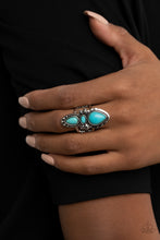 Load image into Gallery viewer, In A Badlands Mood Blue Ring
