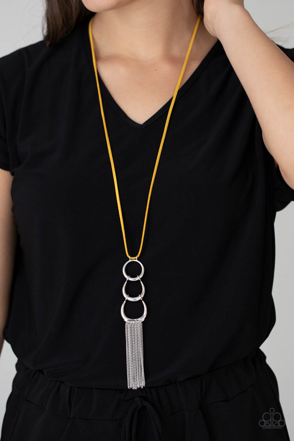 Industrial Conquest Yellow Necklace