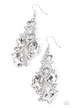Load image into Gallery viewer, Interstellar Illumination White Earrings
