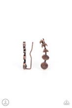 Load image into Gallery viewer, It&#39;s Just a Phase Copper Ear Crawler Earrings
