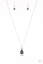 Load image into Gallery viewer, Just Drop It! Blue Necklace
