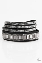Load image into Gallery viewer, Just In Showtime Black Urban Wrap Bracelet
