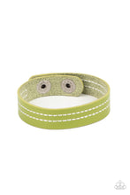Load image into Gallery viewer, Life is Wander-ful Green Urban Wrap Bracelet
