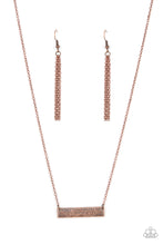 Load image into Gallery viewer, Living the Mom Life Copper Necklace
