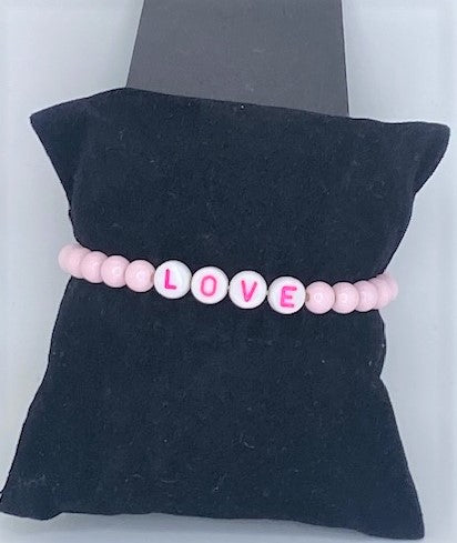 Love Pink Starlet Shimmer Stretch Bracelet