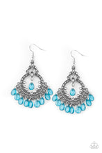 Load image into Gallery viewer, Lyrical Luster Blue Earrings
