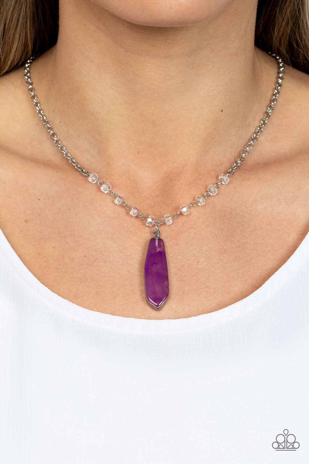 Magical Remedy Purple Necklace