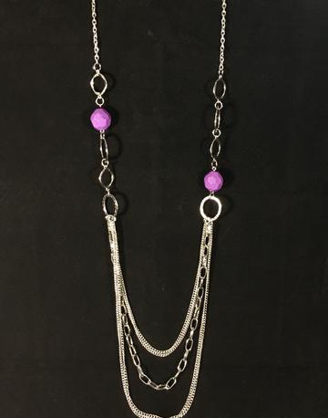 Margarita Masquerades Purple Necklace