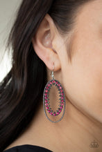 Load image into Gallery viewer, Marry Into Money Pink Earrings
