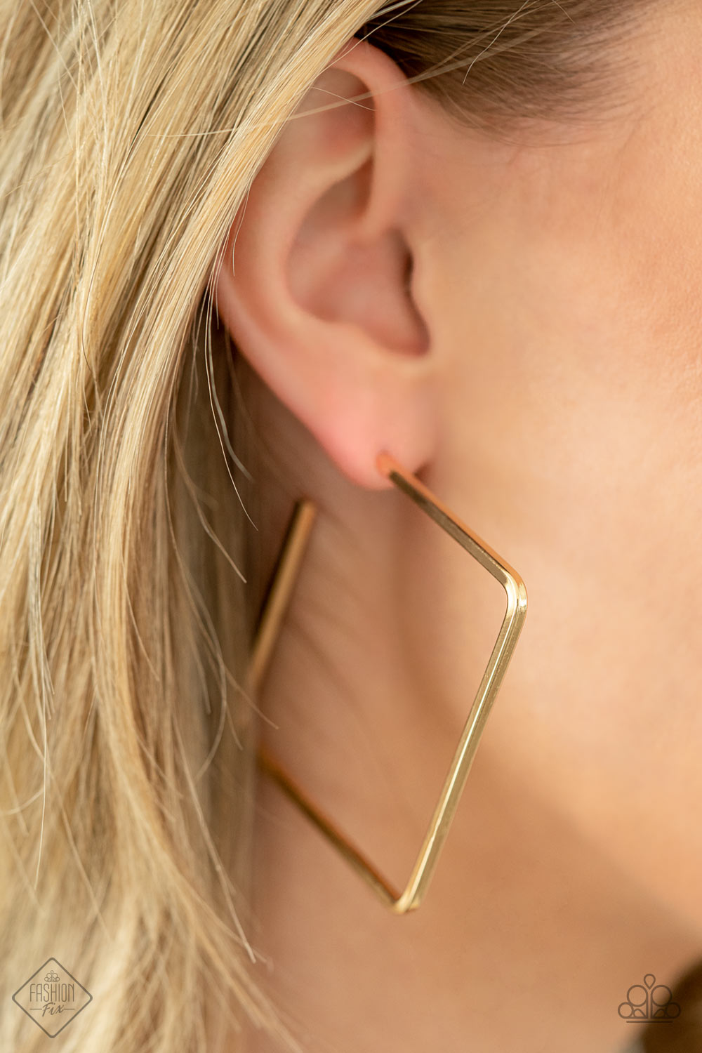 Material Girl Magic Gold Hoop Earrings
